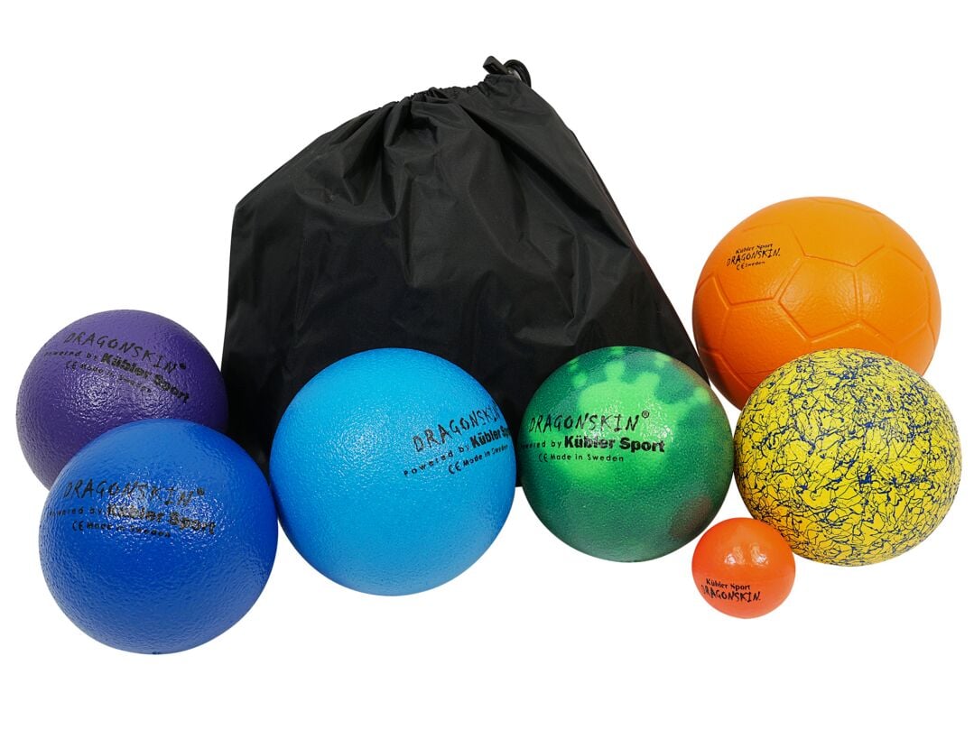 Kübler Sport® Dragonskin® Rainbow Softball Set