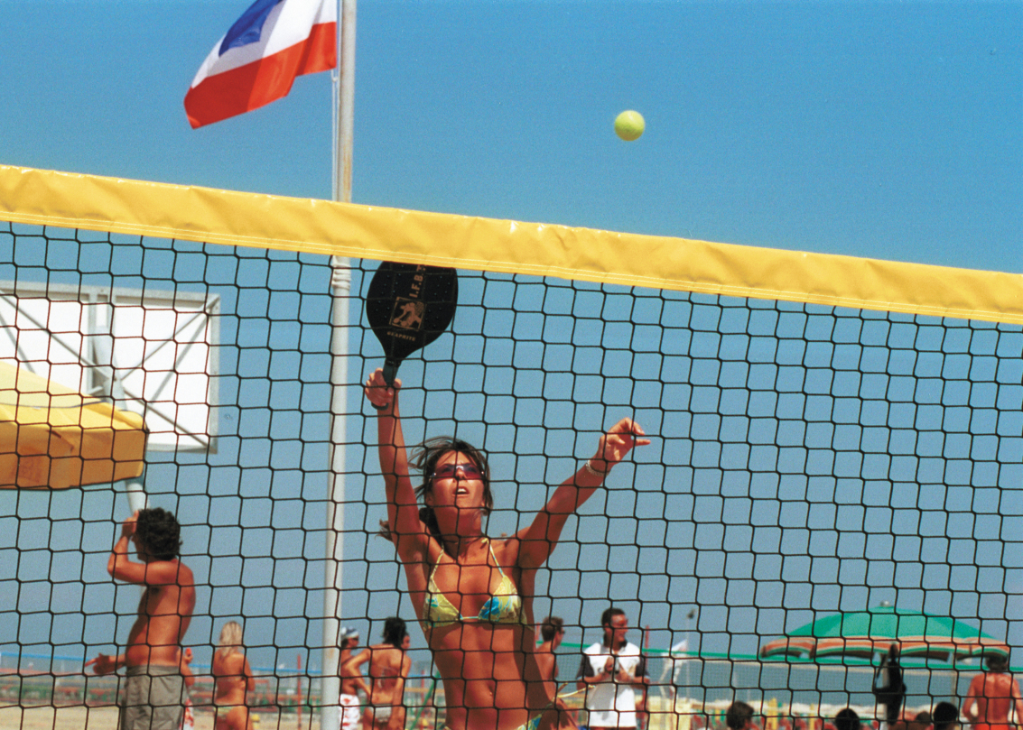 Beach Tennis Tournament Net