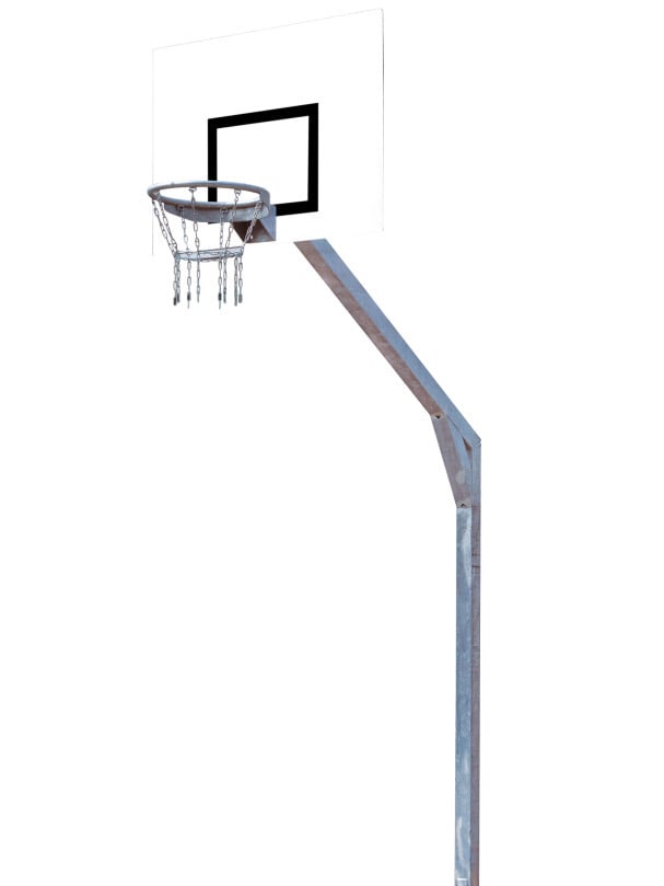 Basketball system SOLID STEEL with aluminum backboard