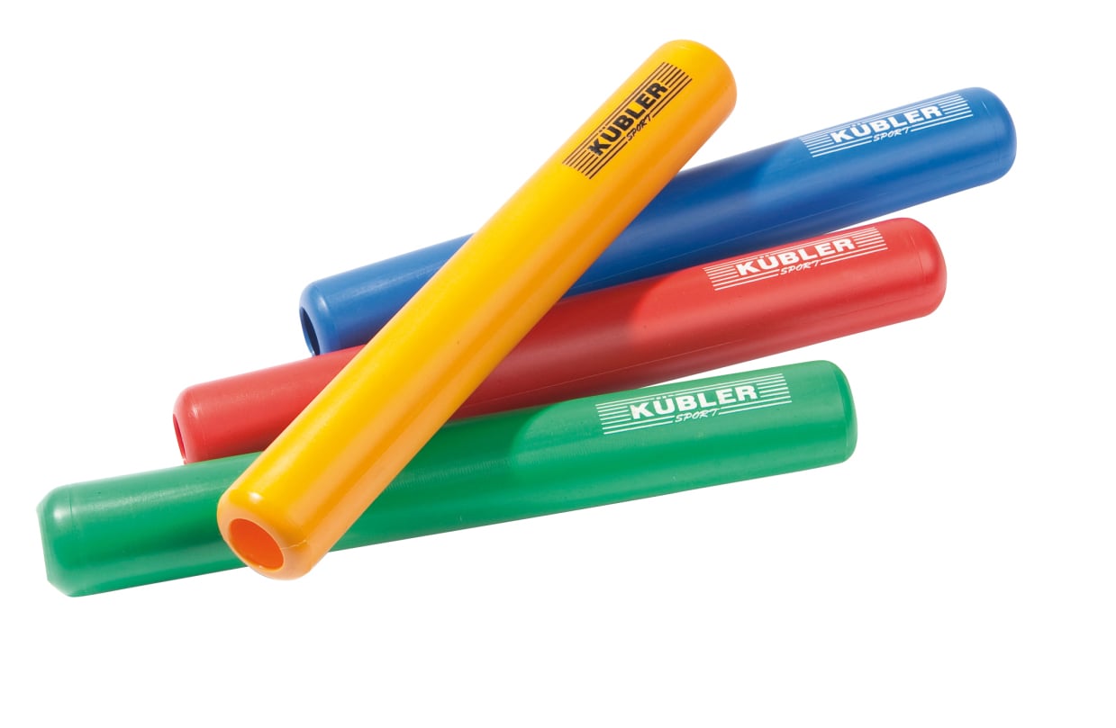 Kübler Sport® Plastic Relay Batons