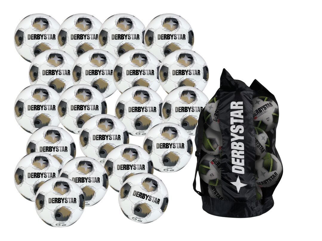 Derbystar® XXL Training Set with 20 Brilliant TT Soccer Balls