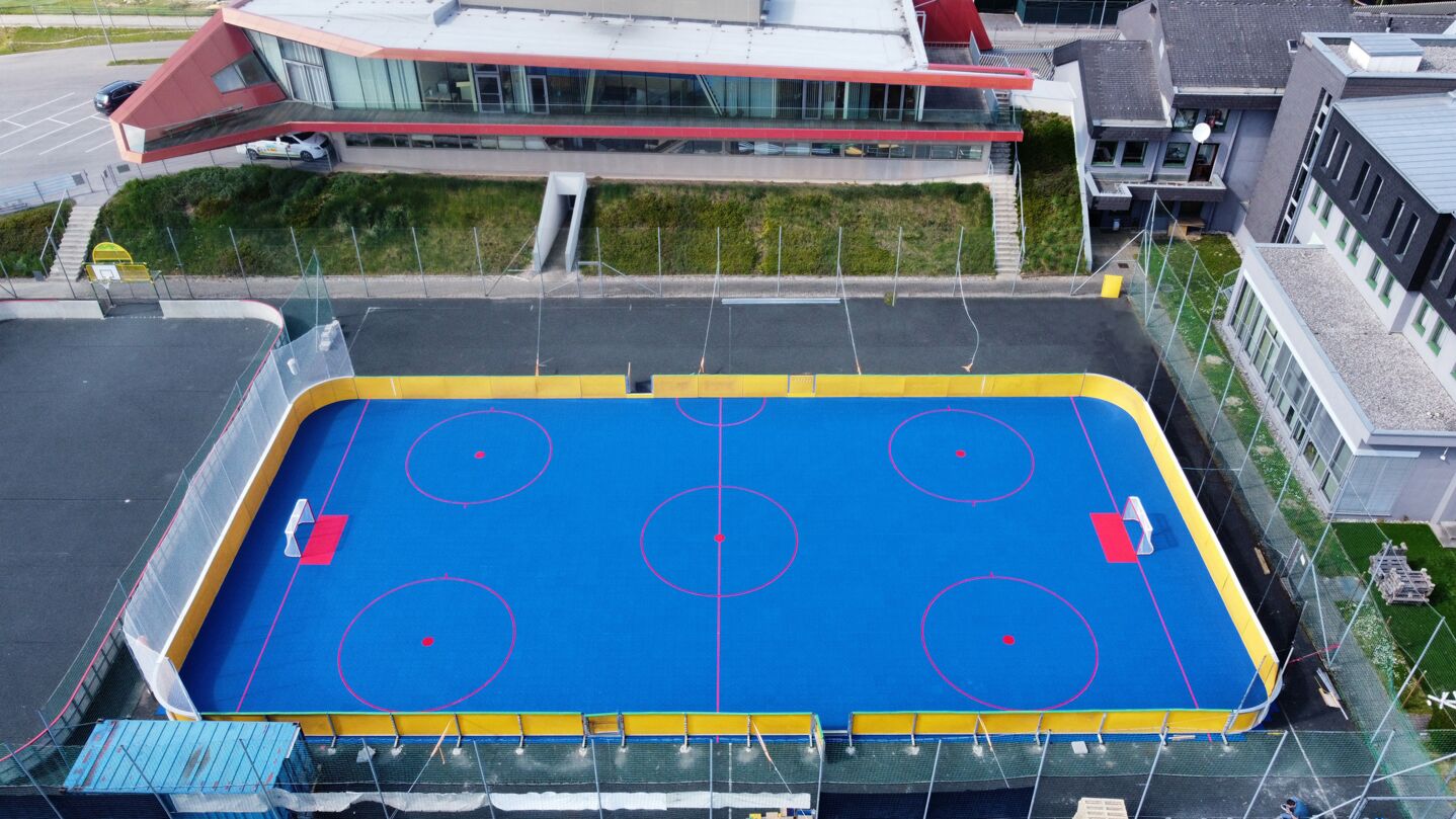 Bergo® sports flooring for hockey court