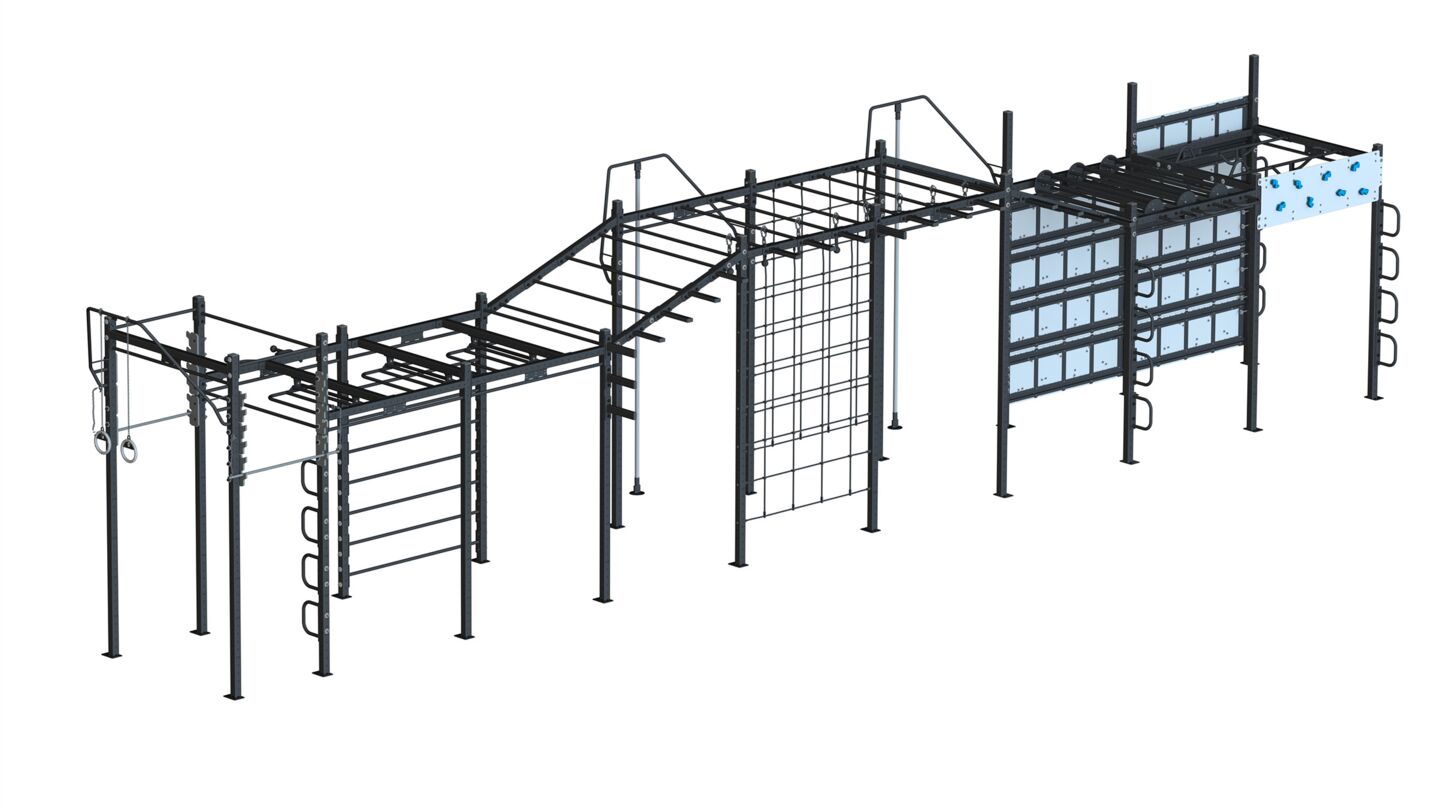 Obstacle and Ninja Training Multi-Rig