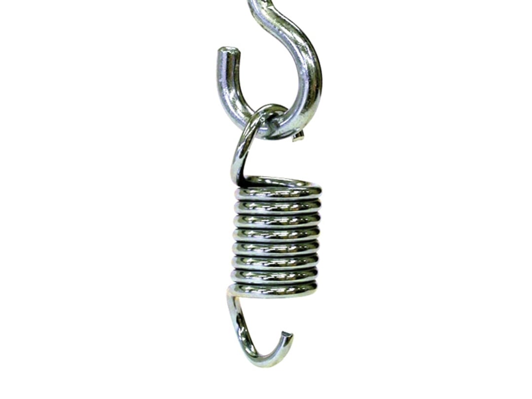 Spring for punching bag suspension