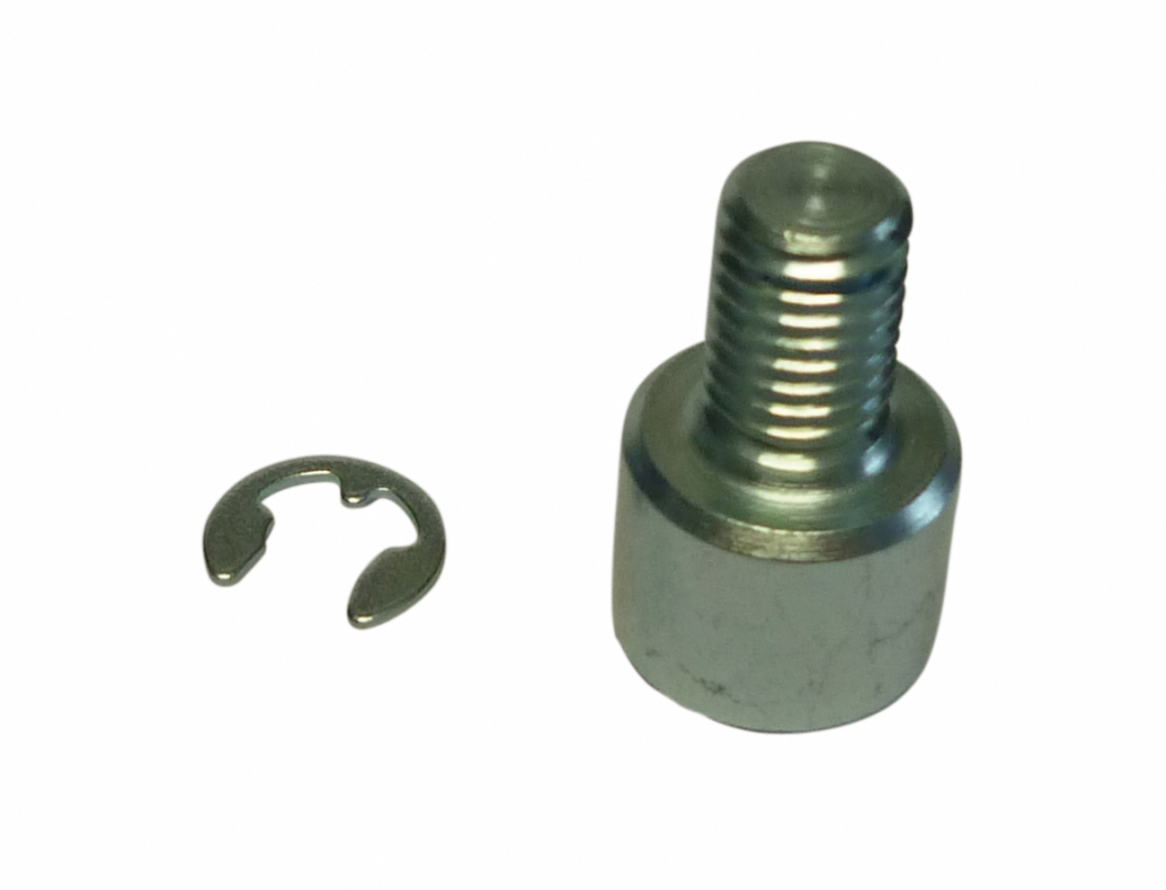 Locking screw with securing ring