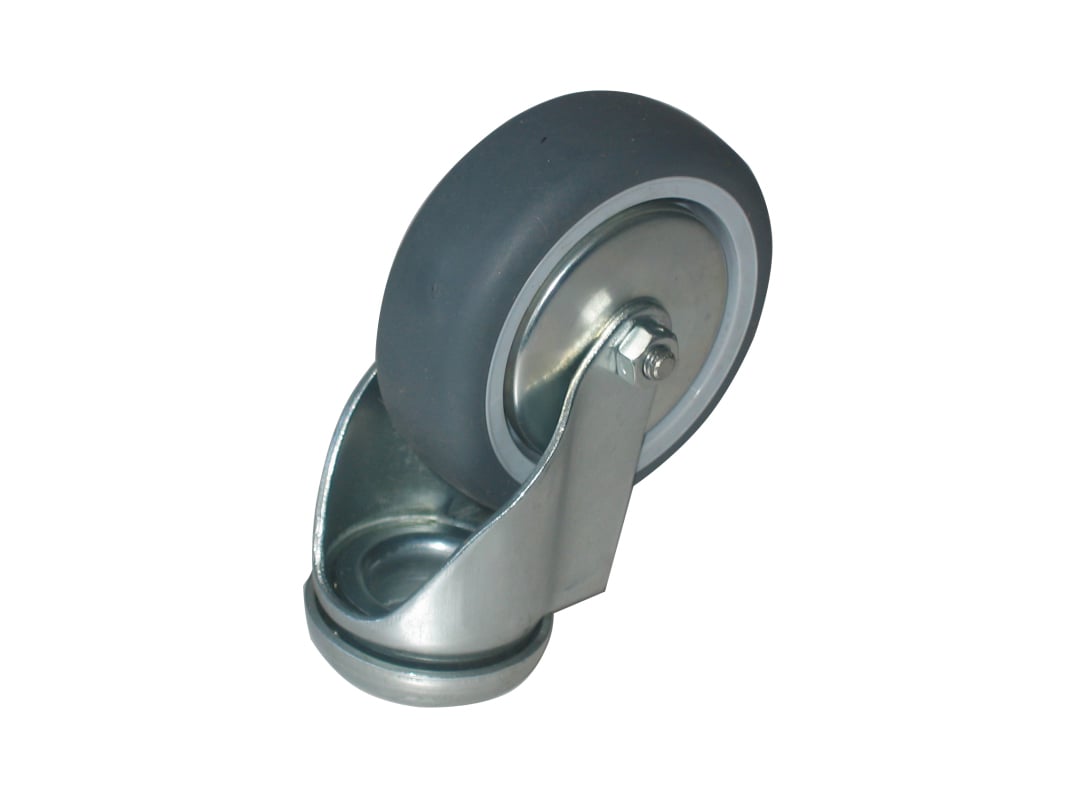 Swivel caster, diameter 75mm