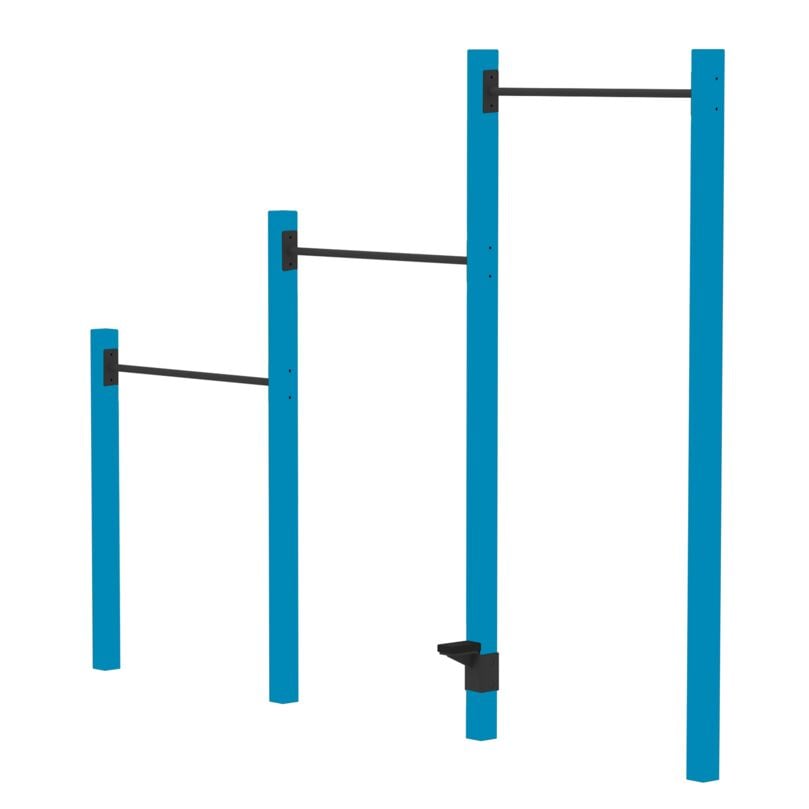 OMNIGYM® Outdoor Triple Horizontal Bar OGCU3