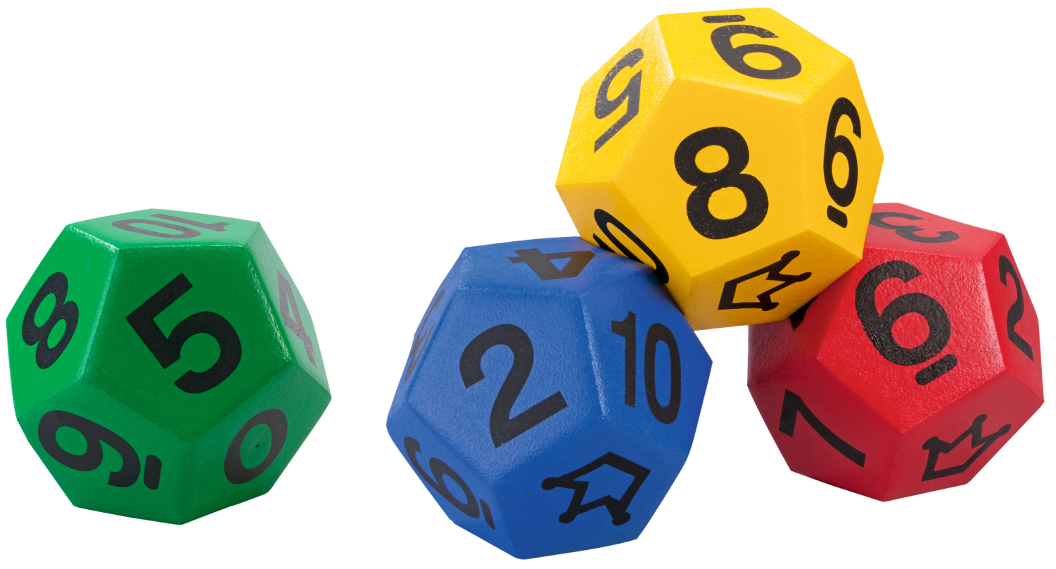 Volley® ELE Foam Dice, 12-sided