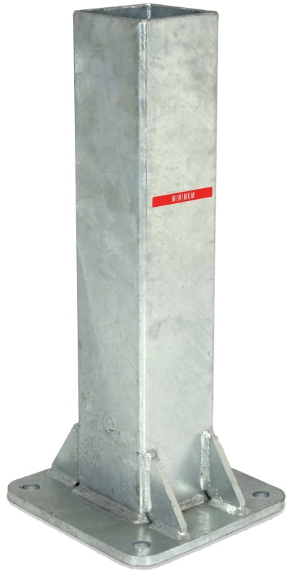 Funtec® Beach Volleyball Ground Socket for Foundations