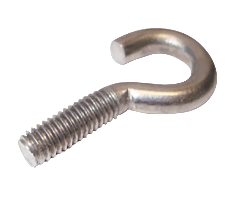 Nirosta-screw hook M6