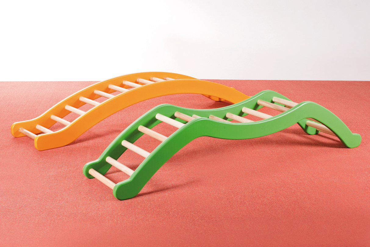 Colored Climbing Rocker