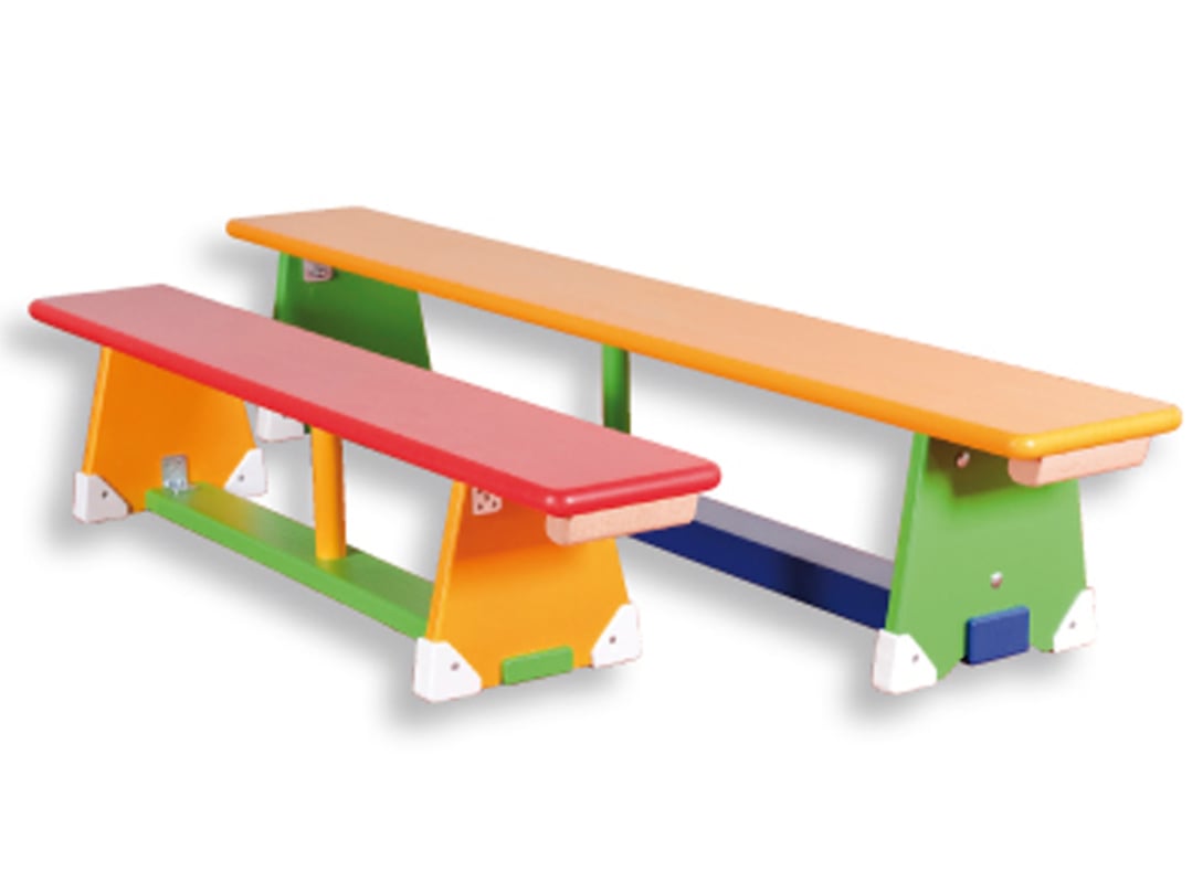 Kübler Sport Gymnastics Bench, colorful