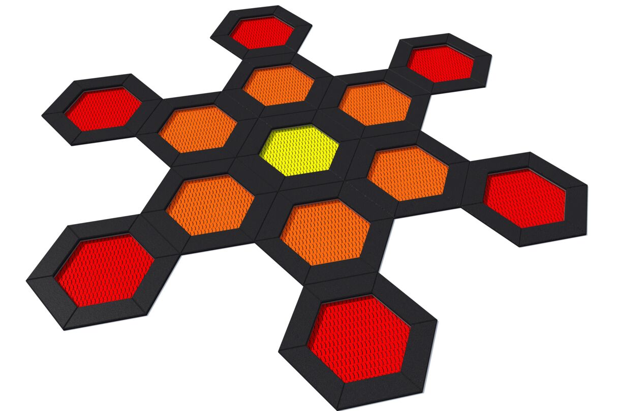 Inter-Play® Hexo 13 Trampoline