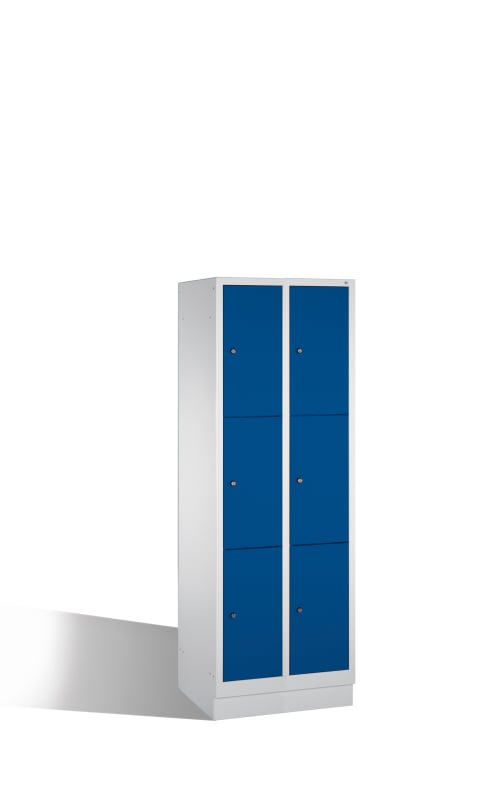 C+P® modular cabinet EVOLO with 3 compartments stacked on top of each other