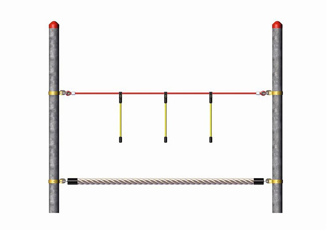 Vario-System Hanging Rope (without posts)