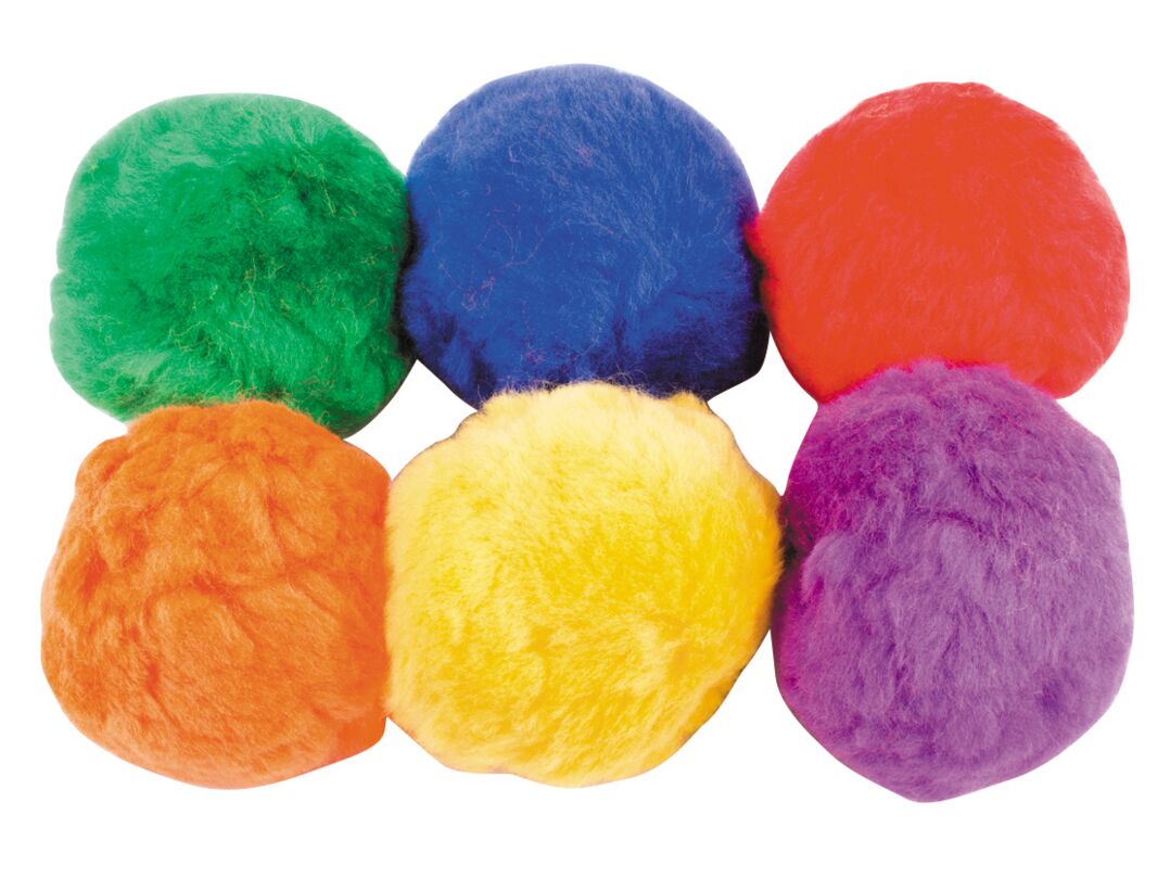 Spordas® Fleece Balls, Set of 6