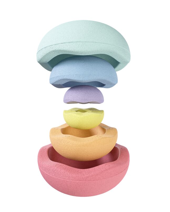 Stapelstein® Inside Rainbow Pastel, Set of 6