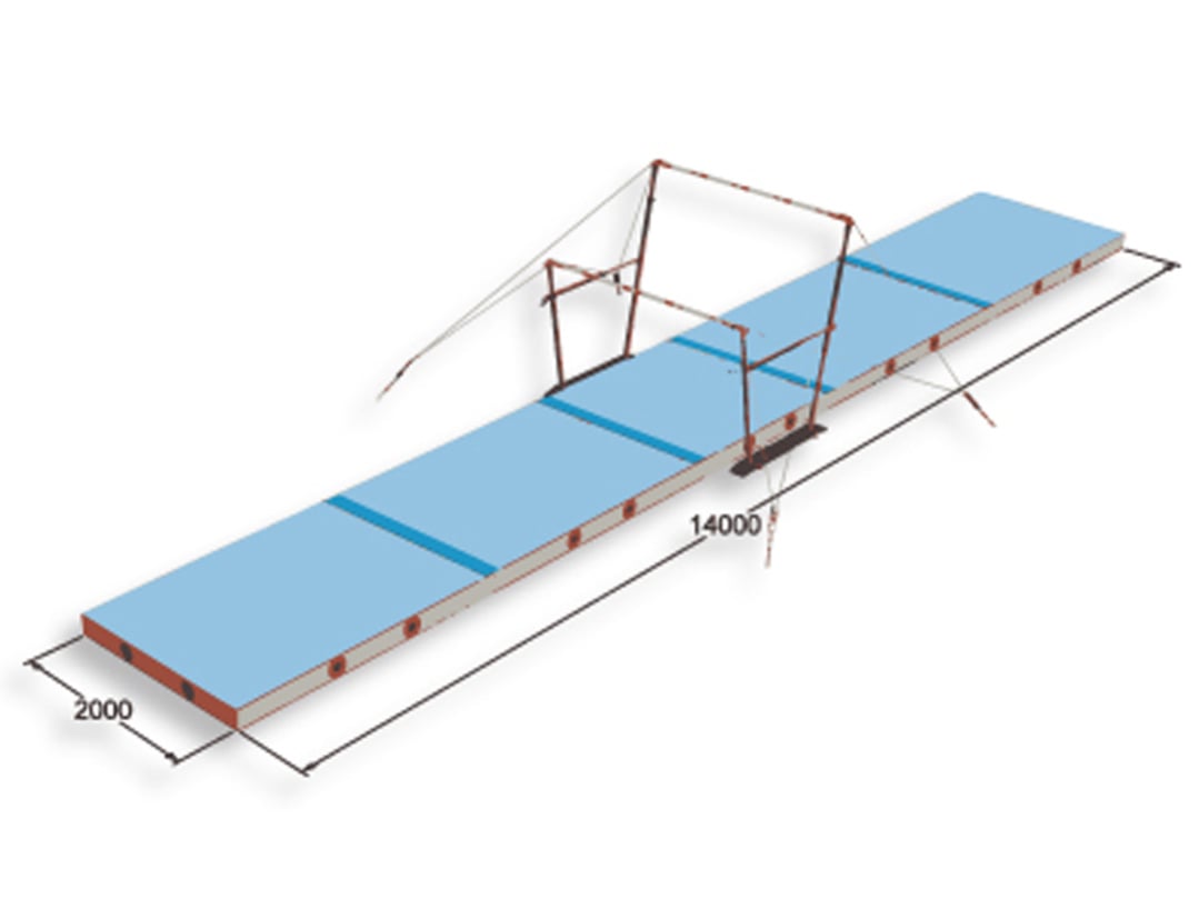 SPIETH® Mat Set for Uneven Bars