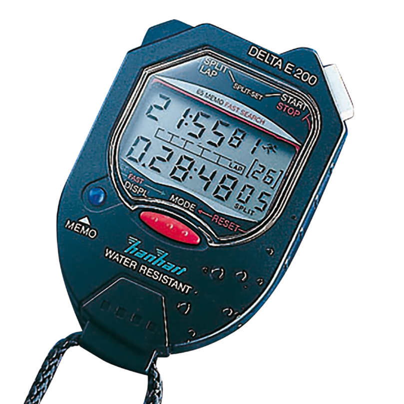 Hanhart® Delta E 200 Stopwatch, black