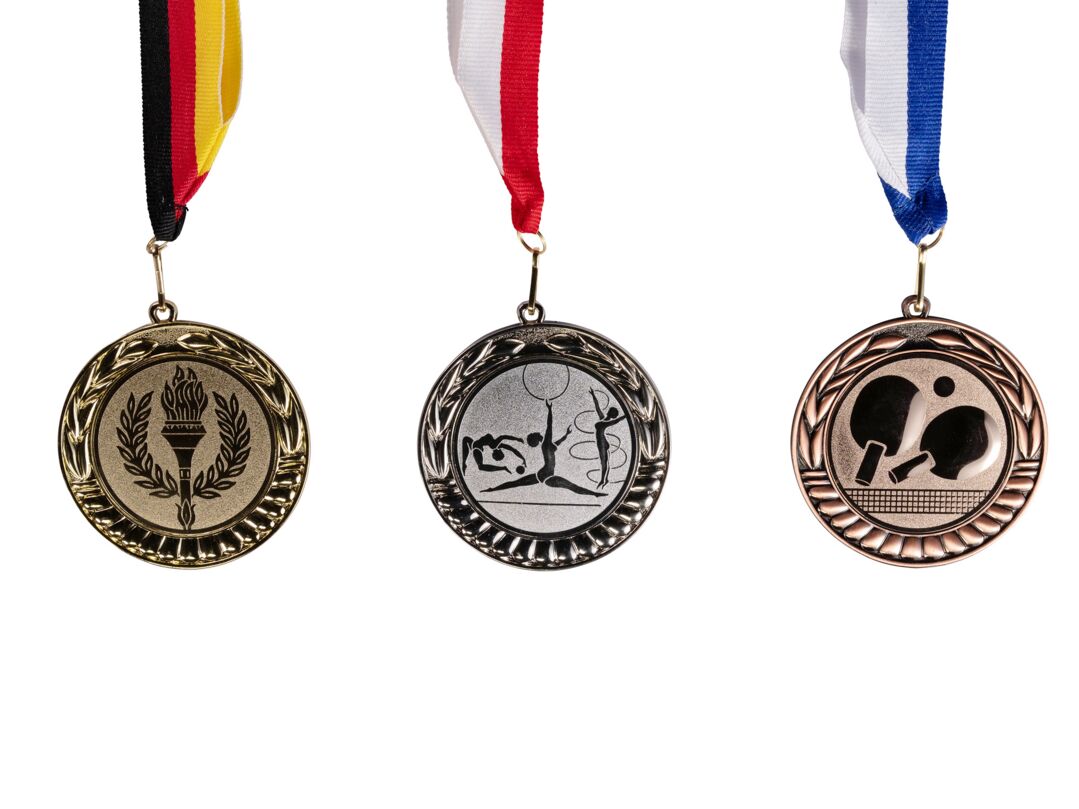 Kübler Sport® Medal SPORTSMANSHIP with medal ribbon