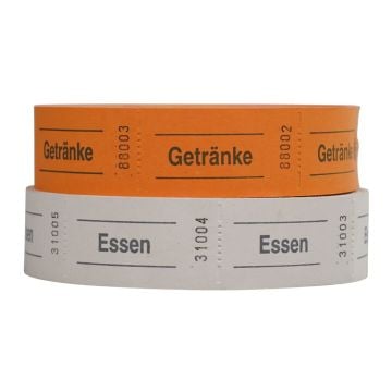 Token roll with 1000 tear-offs