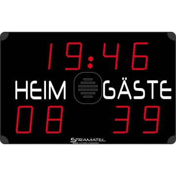 Stramatel® Multi-Sport Eco Outdoor Scoreboard, a Module
