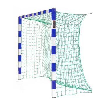 Handball goal FIX for installation in ground sleeves.