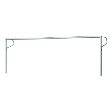 Kübler Sport® Soccer Goal STADIUM, corner welded, with P-net brackets