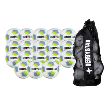 Derbystar&reg; XXL set 18 soccer balls BRILLANT LIGHT 350