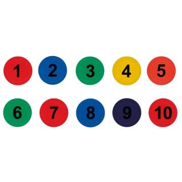 Floor Marking Numbers, Set of 10