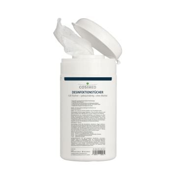 cosiMed® Disinfectant Wipes in Dispenser Can, 120 Pieces