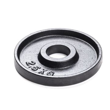 Weight disc, cast iron, Ø 50 mm borehole