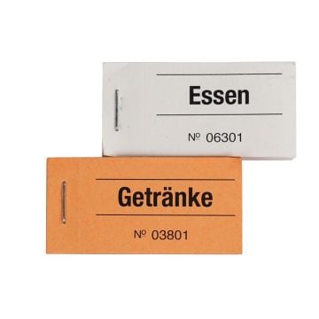 Token block with 100 tear-offs