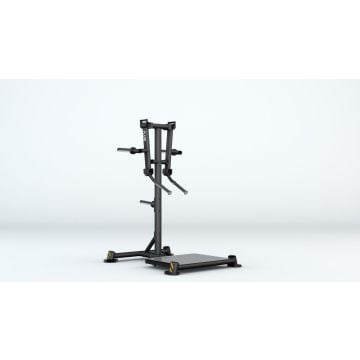 BH Fitness&reg; Plate Loaded Side Raise Machine, standing