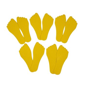 tanga sports® Floor Markers Feet, Set of 5