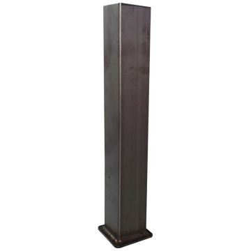Ground sleeve 40 x 40 mm made of stainless steel