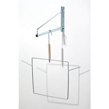 Wall console for net handles