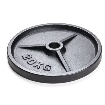 Weight disc, cast iron, Ø 50 mm borehole