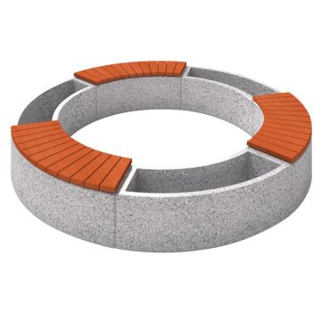 Inter-Play® bench arch, including plant container