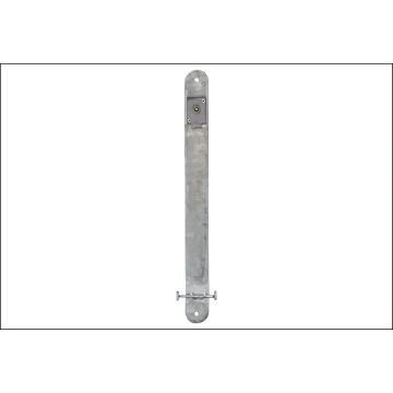 Wire Mesh Waste Bin - Mounting Rail