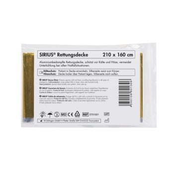 aluderm® Rescue Blanket, 210 x 160 cm