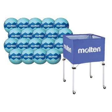Molten® 20-Piece Handball Set HXF1800-BB Resin Free