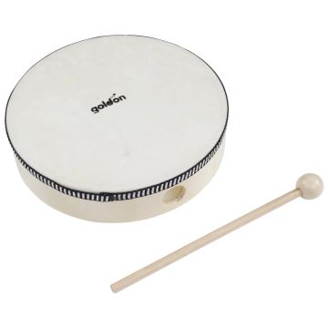 goldon® Tambourine with natural skin