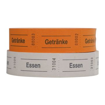 Token roll with 1000 tear-offs