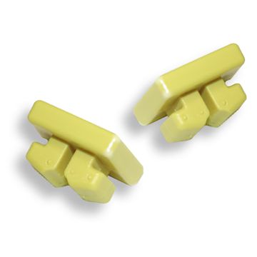 Plastic net holder for protective net