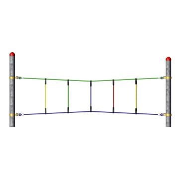 Rope Course Haiger Bowstring (without posts)