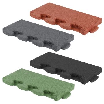 Puzzle Mat 3D® Impact Protection and Ball Sports System - Straight Edge Plate