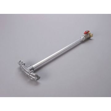 Spray nozzle with shut-off valve