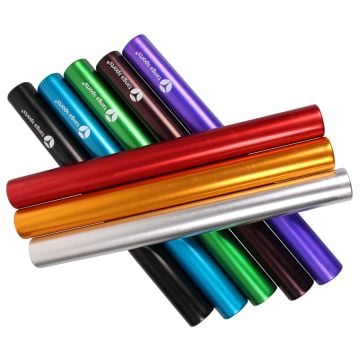 tanga sports® 8-piece set of aluminum relay batons