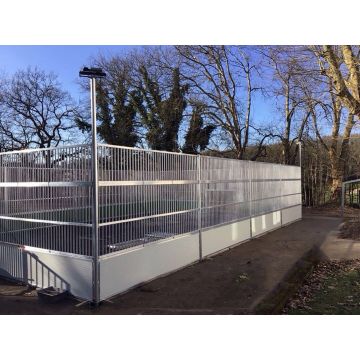 Soccer Court ARENA PRO PLUS: Perimeter with aluminum grid construction